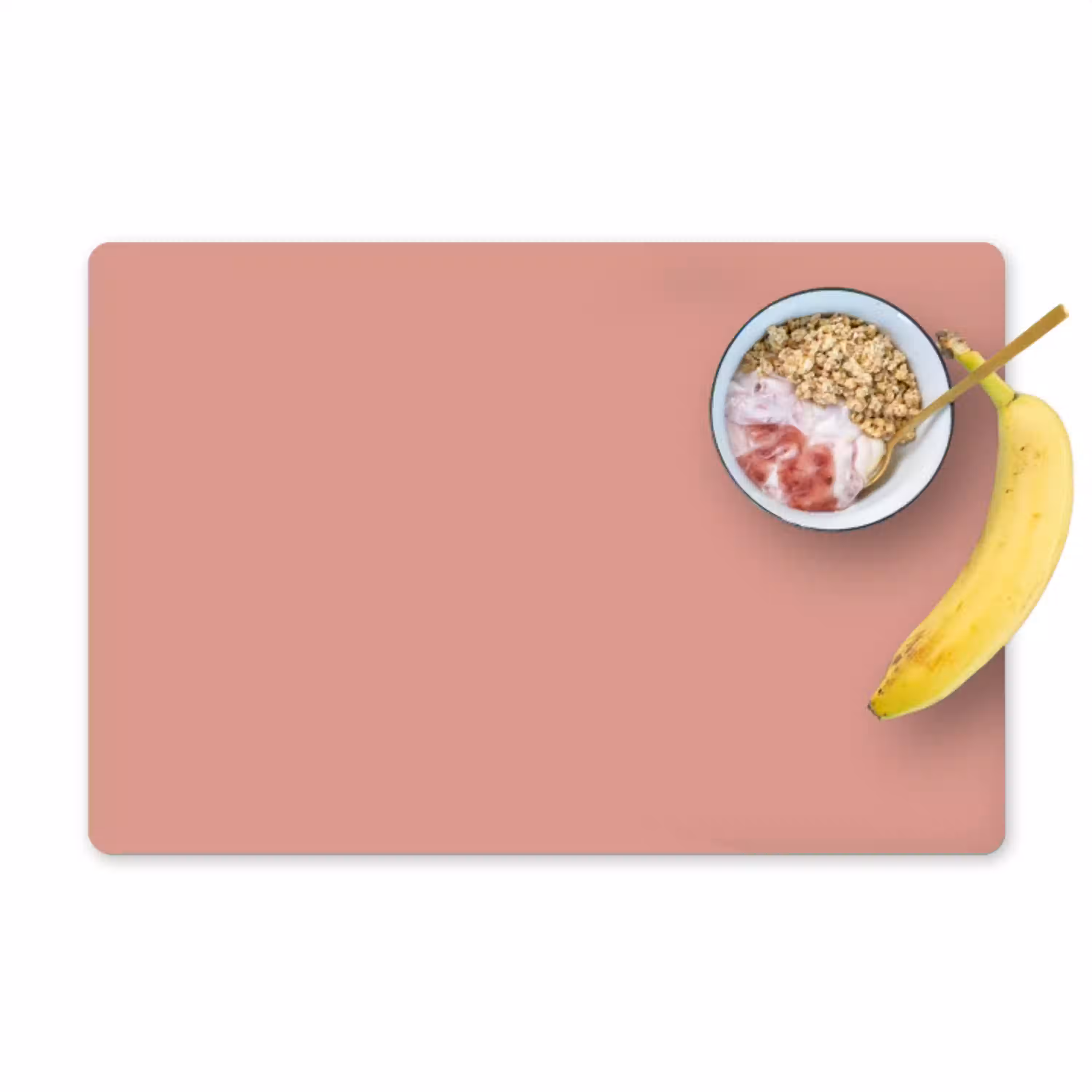 Muted - Salmon - Koraal Placemat vinyl groot 368 -zzzproduct_Kitchenyeah-website