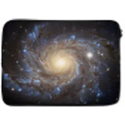 Kosmos - Sterrenstelsel - Donker laptophoes neopreen klein -zkaufland3dotto