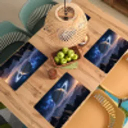 Fantasy - Kosmos - Landschap Placemat vinyl groot -zzsfeer5_Kitchenyeah-website