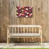 Donker - Bladeren - Fruit Tuinposter op houten frame 2 cm dik klein 845 -sfeer4