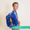 Raket - Sterren - Planeet - Ruimte Kinderrugzak - Blauw middel -sfeer3_NL