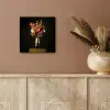 Exotisch - Boeket - Vaas - Goud aluminium wit klein -sfeer4
