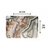 Geologisch Kunstwerk Placemat vinyl groot -specs