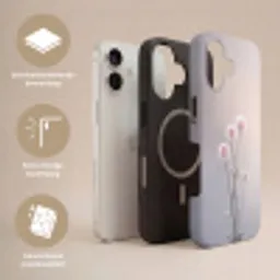 Bloemen - Bollen - Roze Toughcase MagSafe Apple iPhone 17 klein -USP_Lagen_NL