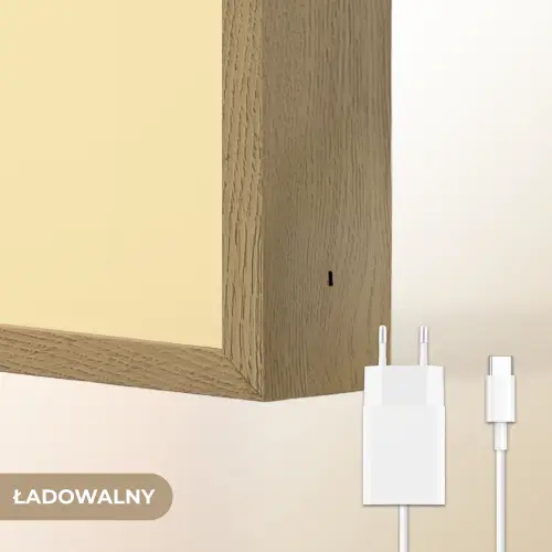 Pinguïn - Geel - Energiek - Rolschaatsen Light Box met batterij (Wandlamp kind) middel -USP_websiteoplaadbaarNL