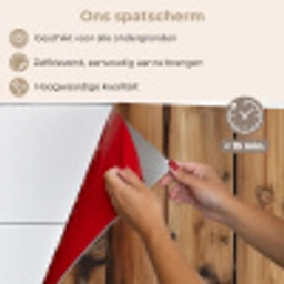 Hout - Planken - Bruin keuken achterwand spatscherm klein -spatscherm_NL