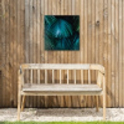 Inductie beschermer - Inductie afdekplaat - Tropical - Jungle - Bladeren - Groen Tuinposter op houten frame 2 cm dik klein -sfeer4