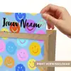 Smileys - Kleurrijk - Grappig Light Box met kabel (Kinderlampje) klein -USP_websiteprintNL
