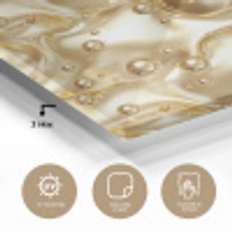 Vloeibaar - Druppels - Goud plexiglas 5mm klein 11 -sfeer2