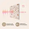 Terrazzo -  Patroon - Kleurrijk - Zalm PET vilt klein 837 -USP_NL