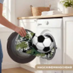 Voetbal - Verf - Spetters - Groen Badmat klein -USP_WasbaarDE