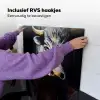 Stier - Hoorns - Snuit - Goud Inductie beschemer met haakjes klein -ky-ophangen-nl