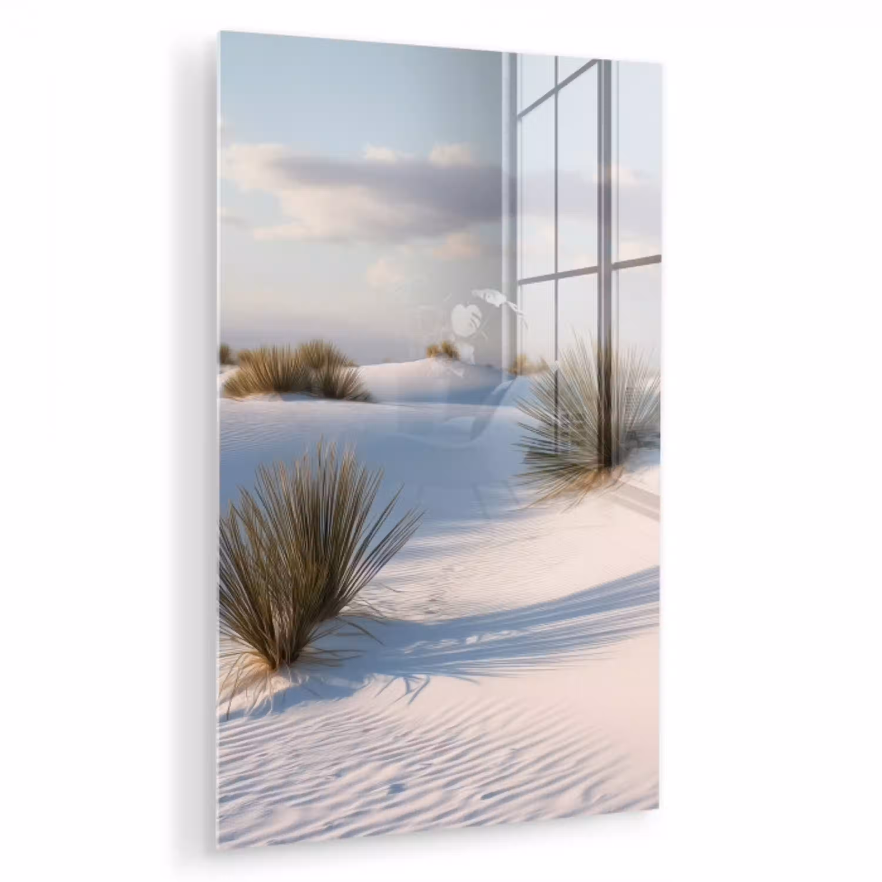 Duinen - Gras - Wolken - Beige plexiglas 5mm klein -zzzproduct_nieuw