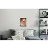 Doorkijk - Boog - Bloemen - Pastel Muursticker klein -slaapkamer