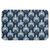 Modern - Patroon - Blauw WCmat klein 1009 -3d