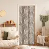 Golven - 3D - Crème deurposter klein 289 -sfeer2