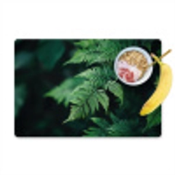 Varenblad - Groen - Structuur - Wazig Placemat vinyl groot -zzzproduct_Kitchenyeah-website