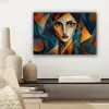 Portret - Abstract - Vormen canvas 2cm klein -sfeer6