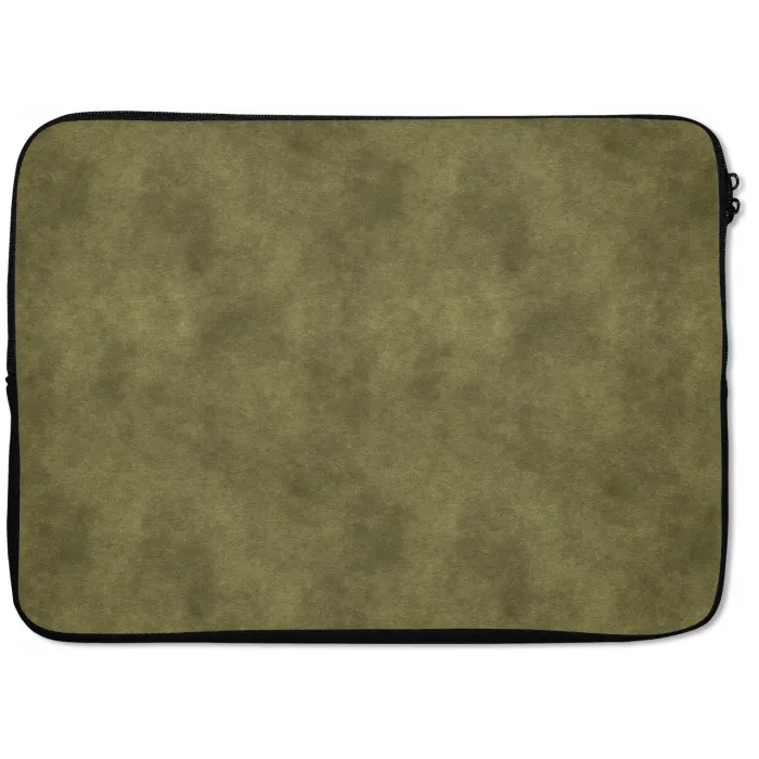 Textuur - Abstract - Groen laptophoes neopreen klein 279 -zkaufland3dotto
