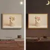 Baguette - Brood - Stokbrood - Beige Light Box met batterij (Wandlamp) middel -sfeer3