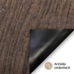 Houtnerf - Textuur - Patroon - Bruin - Rustiek Deurmat klein -antislip_NL