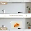 Croissant - Brood - Beige keuken achterwand spatscherm klein -voor_na_FR
