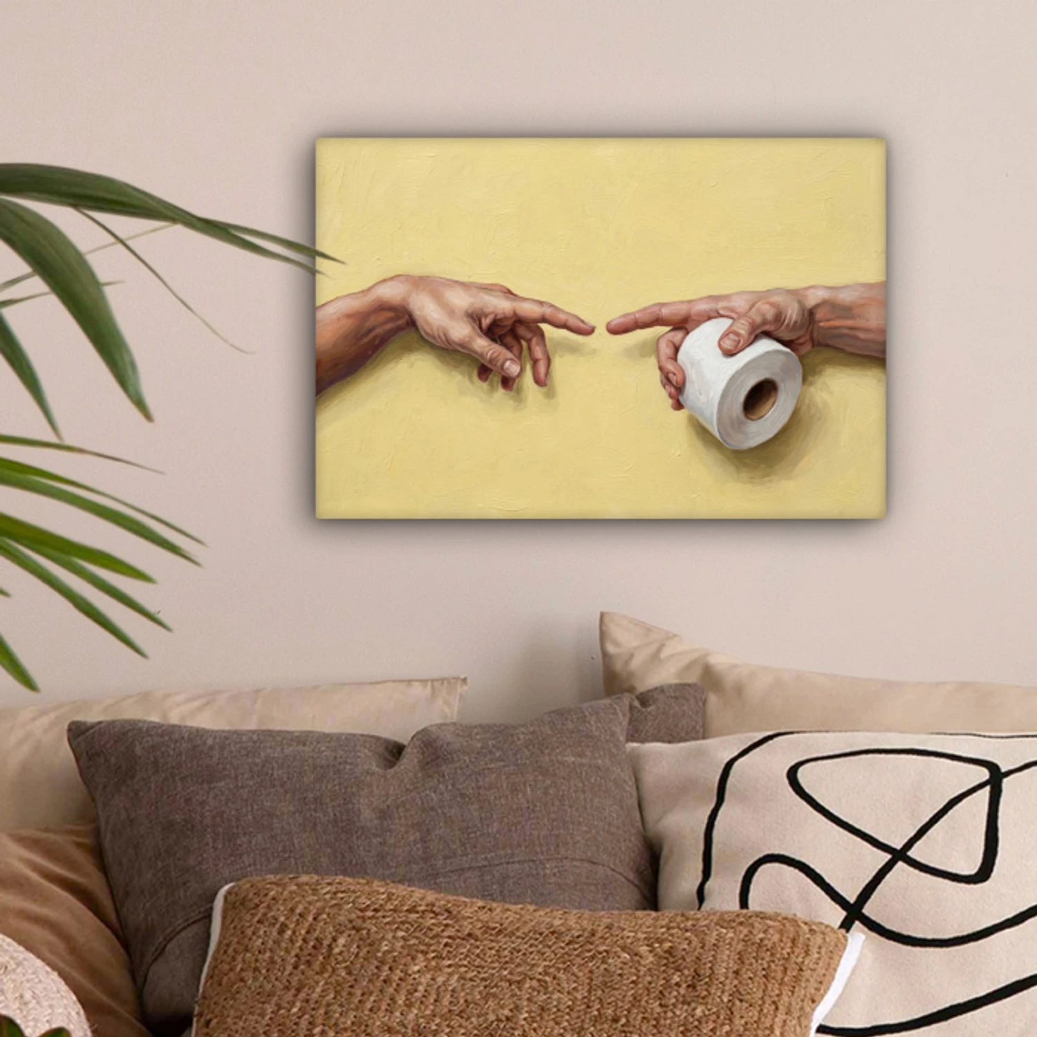 Klassiek - Kunst - Humor canvas 2cm klein -sfeer1
