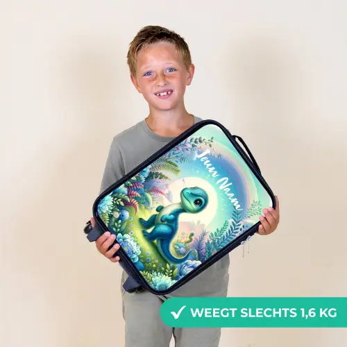 Django Dino Kinderkoffer - Zwart klein -sfeer4_NL