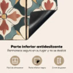 Decoratie - Tegels - Spaans - Vintage Inductie beschermer vinyl 3mm middel -zzsfeer4_SP