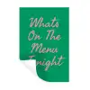 Menu - Quote - Roze Muursticker klein -3d