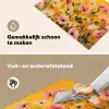 Bloemen - Veld - Geel Inductie beschemer met haakjes klein -ky-schoon-nl
