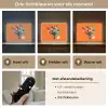Kaartje - Boeket - Bloemen Light Box met batterij (Wandlamp) middel -USP_lichtkleurNL