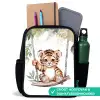 Tijger - Dier - Kinderen - Jungle Rugzak - Zwart middel -inhoud_NL