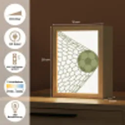 Voetbal - Goal - Sport - Groen Light Box met kabel (Kinderlampje) klein -USP_DE