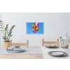 Ballonnen - Goud - Stervorm - Roze Muursticker klein -eettafel