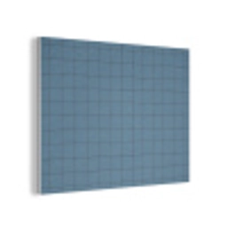 Ruiten - Geometrisch - Blauw PET vilt klein 837 -3d