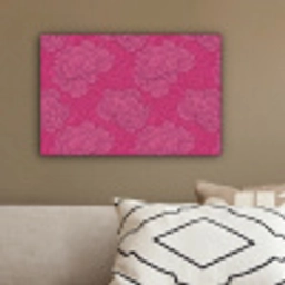 Pioenrozen - Energiek - Roze canvas 2cm klein 34 -sfeer3