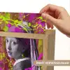 Meisje met de parel - Johannes Vermeer - Neon Light Box met kabel (Wandlamp) klein -USP_websiteprintNL