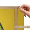 Avocado - Discobal - Geel - Glitter Light Box met batterij (Wandlamp) middel -USP_websiteprintNL