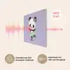Dansende panda - Paars - Sierlijk - Kawaii PET vilt klein -USP_NL