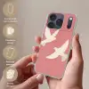 Duiven - Wit - Sierlijk Telefoonhoesje iPhone 17 Pro klein -sfeer3_NL