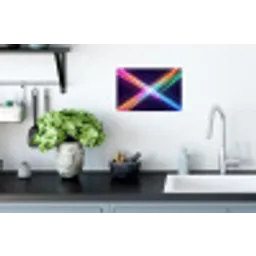 Kruisen - Lasterstralen - Neon Muursticker klein -keuken