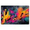 Abstract - Graffiti - Kleurrijk - Verfspatten Placemat vinyl groot -zzsfeer1_Kitchenyeah-website