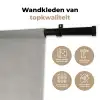 Pluimen - Beige - Minimalistisch Wandkleed katoen klein -sfeer2