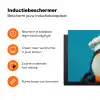 Toekan - Papegaai - Vogel - Koksmuts Inductie beschermer vinyl 3mm klein -zzzzzzz-td-ups