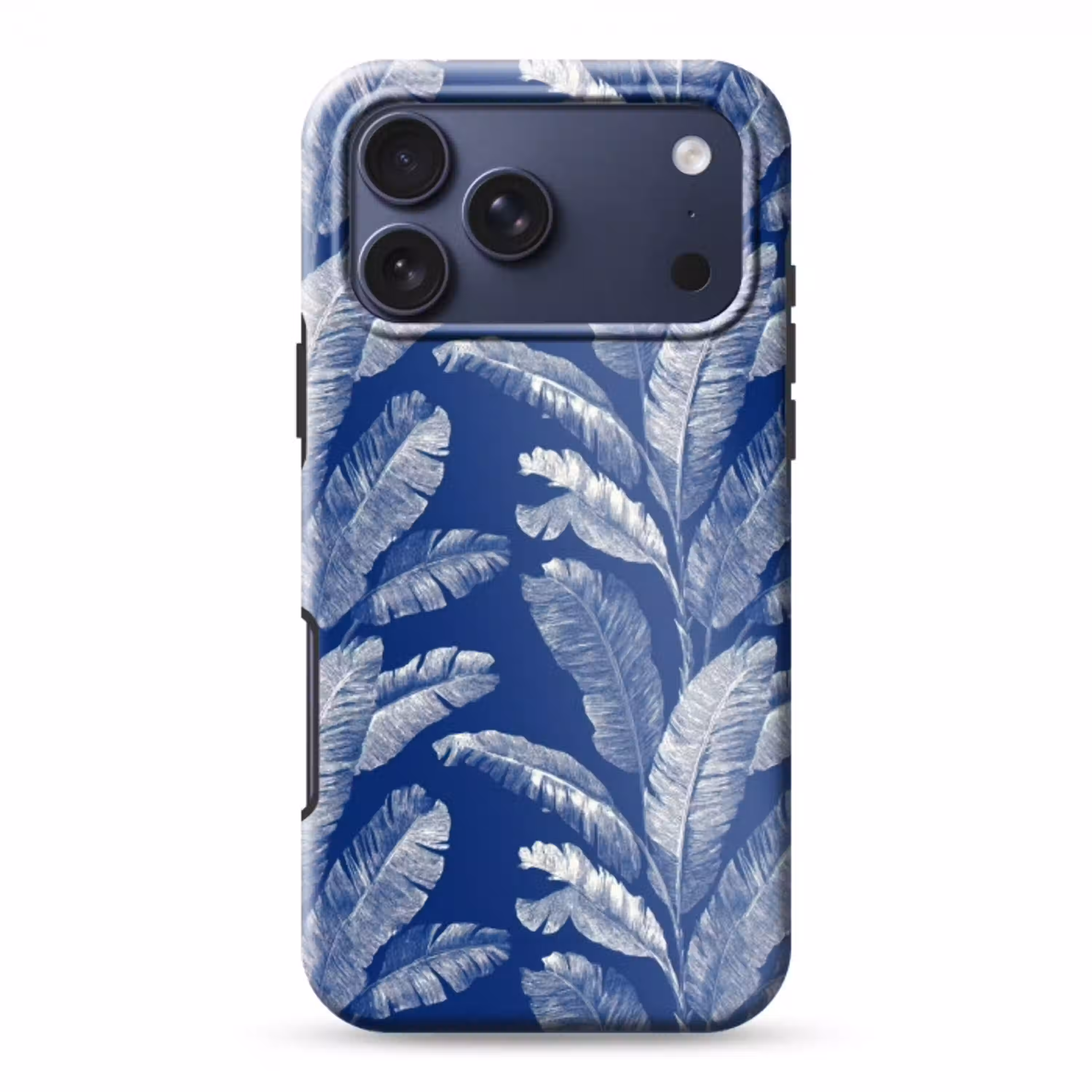 Blad - Palm - Blauw Toughcase MagSafe Apple iPhone 17 Pro Max klein 1019 -3d