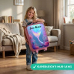Zeemeermin - Koraal - Water Kinderkoffer - Roze klein -sfeer2_DE