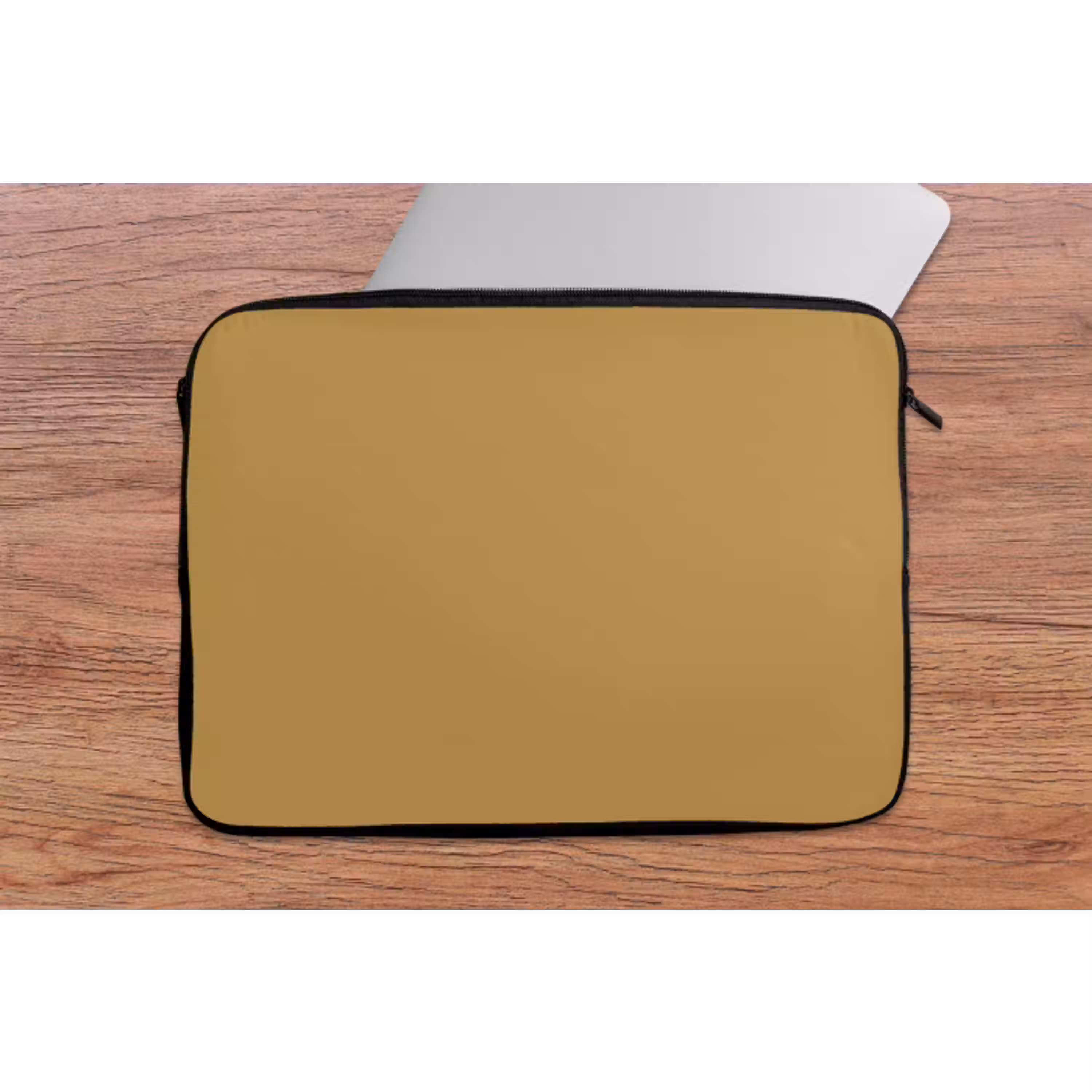 Okergeel - Kleur - Herfst - Geel - Effen - Kleuren laptophoes neopreen klein 279 -tafel