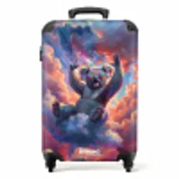 Surfende koala NBS - Handbagage koffer - Unisex middel -productfoto_recht