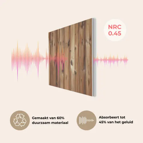 Hout - Planken - Bruin PET vilt middel -USP_NL